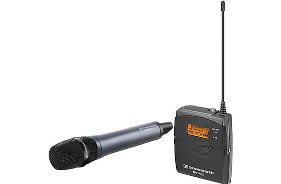  SENNHEISER EW135P G3 WIRELESS HANDHELD MICROPHONE SET 