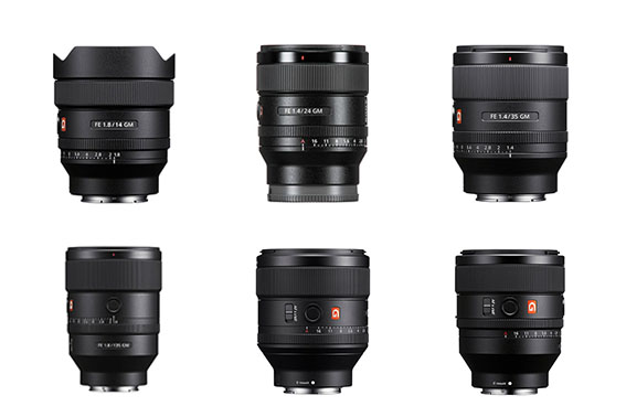 SONY G MASTER PRIME LENS SET